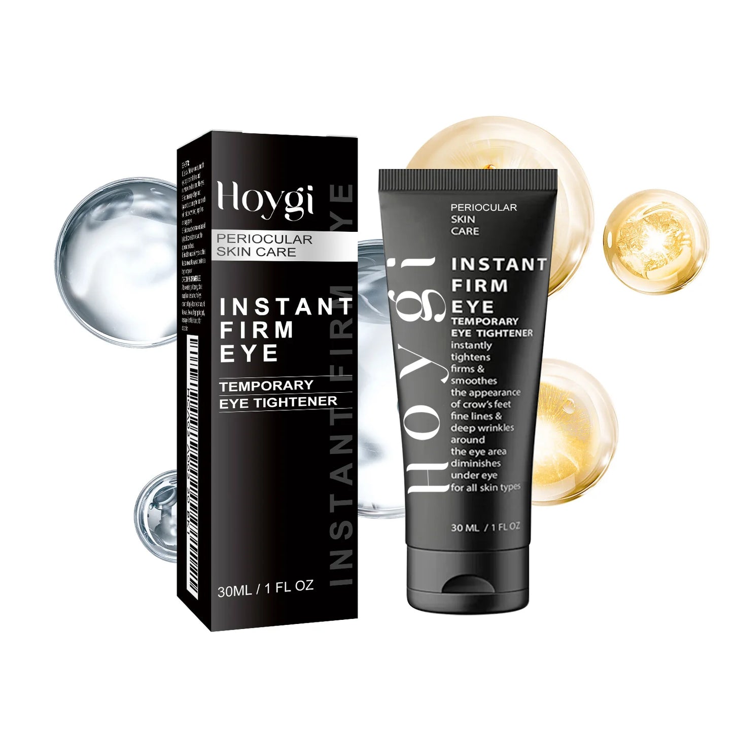 Crema Reafirmante de Ojos Hoygi con Colágeno - Reduce Líneas Finas, Ojeras y Arrugas