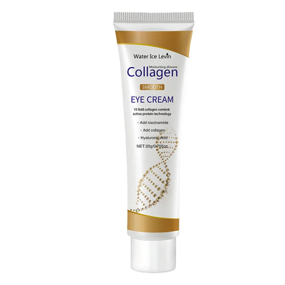 Crema de Ojos con Colágeno Water Ice Levin - Anti-Ojeras, Bolsas y Reafirmante