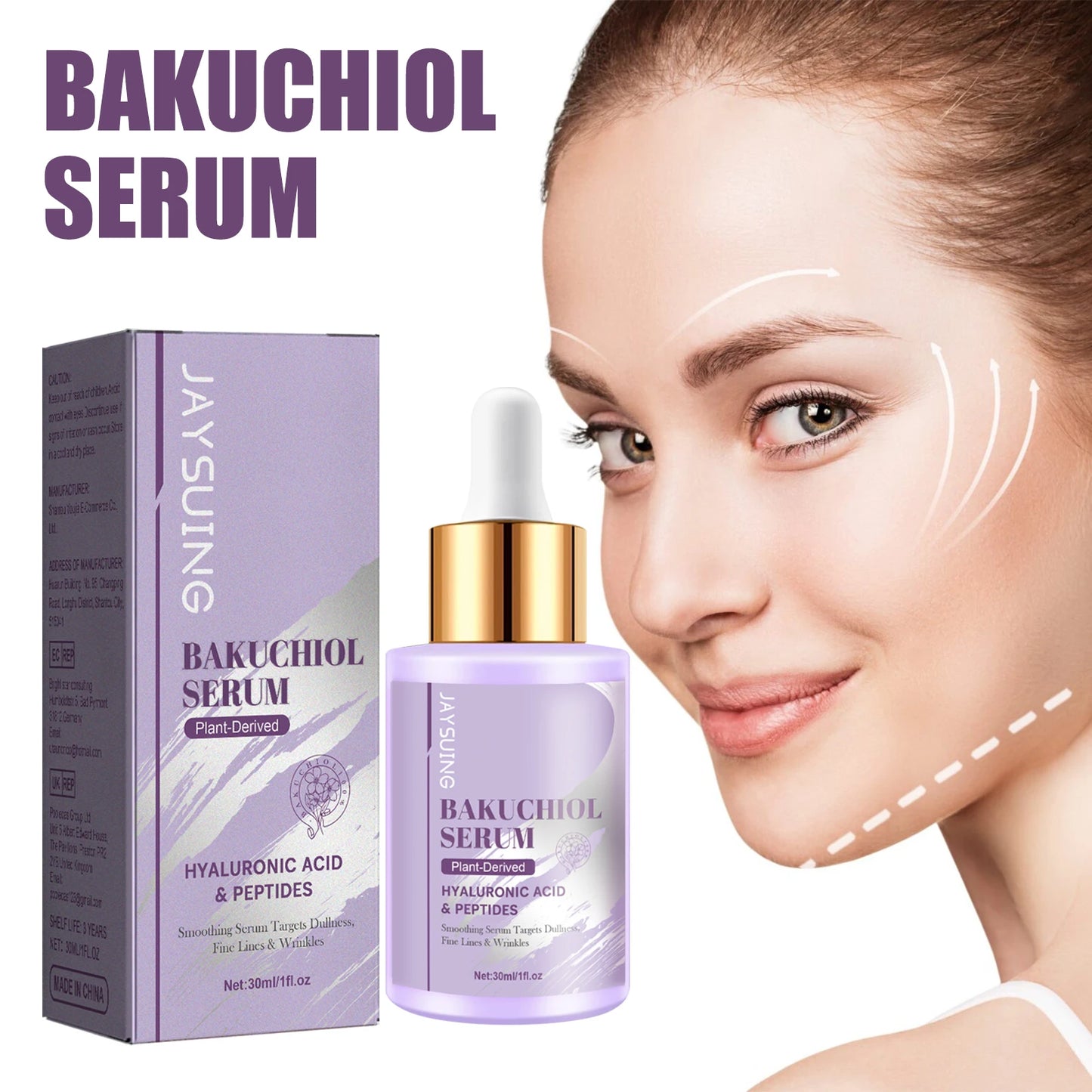 Sérum Facial Bakuchiol - Alternativa Natural al Retinol Anti-Edad