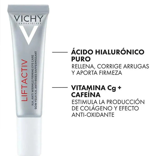 Crema de Ojos Vichy Active Shaping 15ml - Antiarrugas y Reafirmante