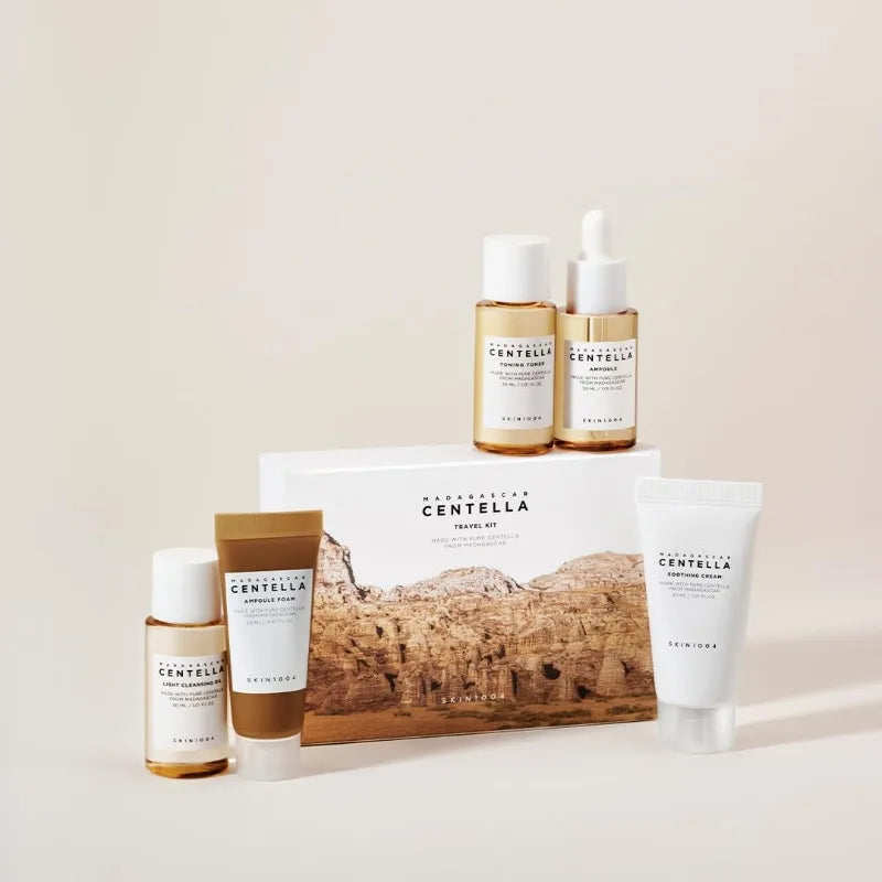Kit de Viaje SKIN1004 Madagascar Centella - 5 Productos Esenciales