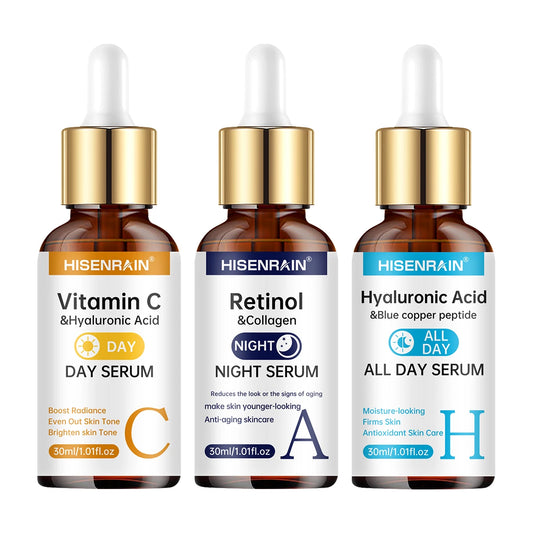 Vitamin C + Retinol + Hyaluronic Acid Serum Duo