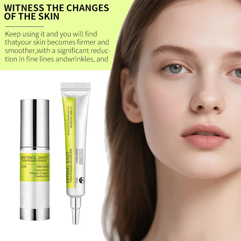 Sérum Facial Coreano Retinol + Vitamina C - Hidratante y Reafirmante