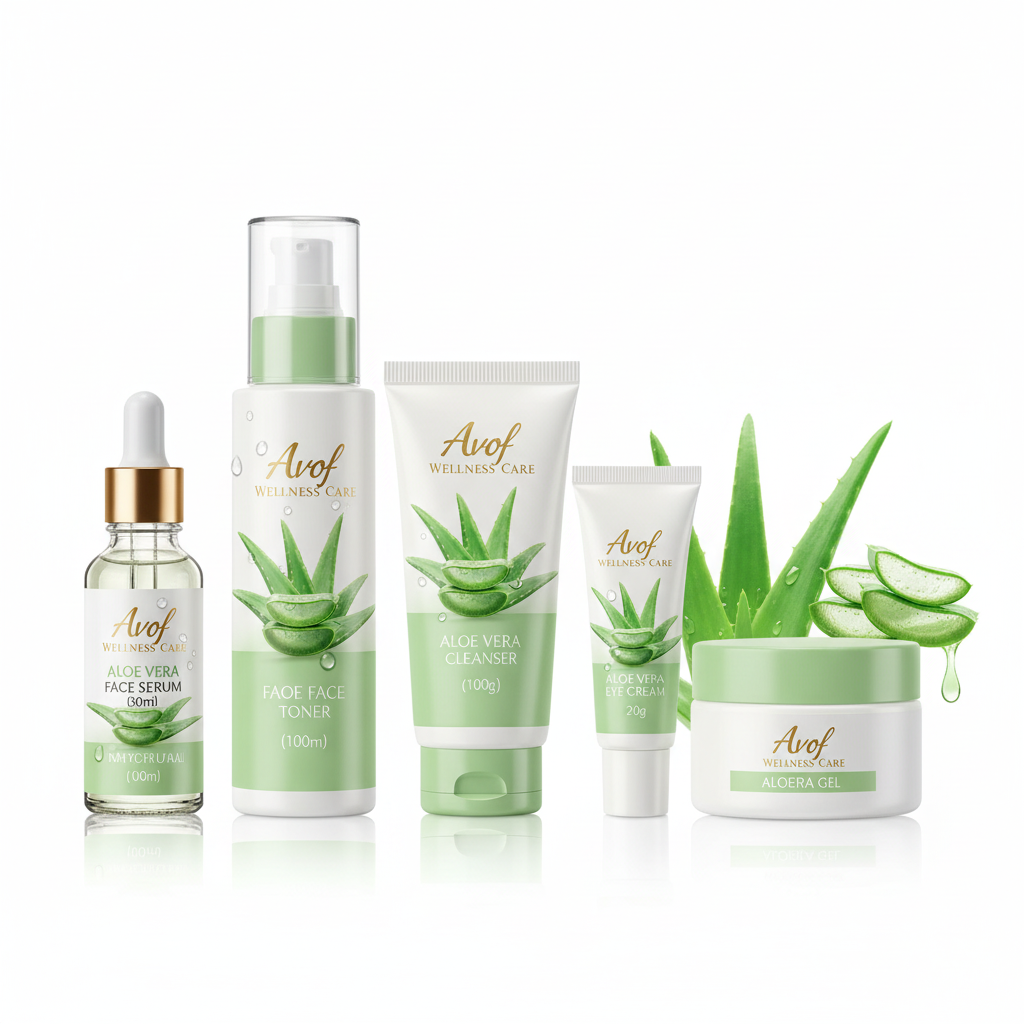 Set de Cuidado Facial con Aloe Vera - Hidratación Profunda y Nutrición Intensiva para Piel Luminosa